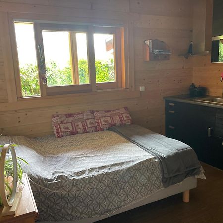 Studio 1 Piece Situe Dans Un Chalet 博福特 外观 照片