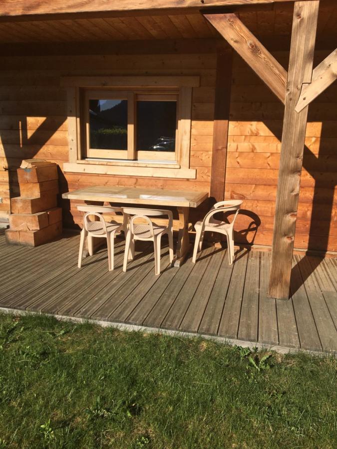 Studio 1 Piece Situe Dans Un Chalet 博福特 外观 照片